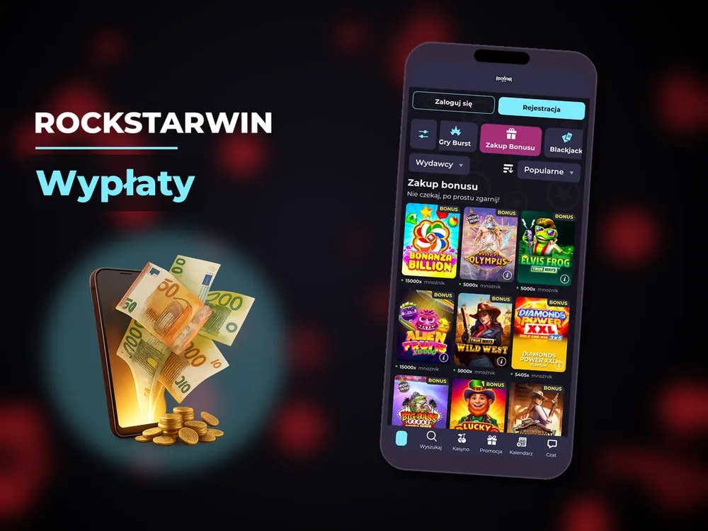 RockstarWin - Wypłaty