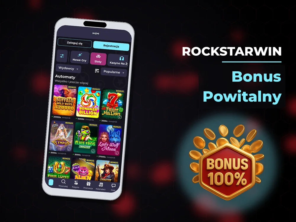 RockstarWin - Bonus Powitalny