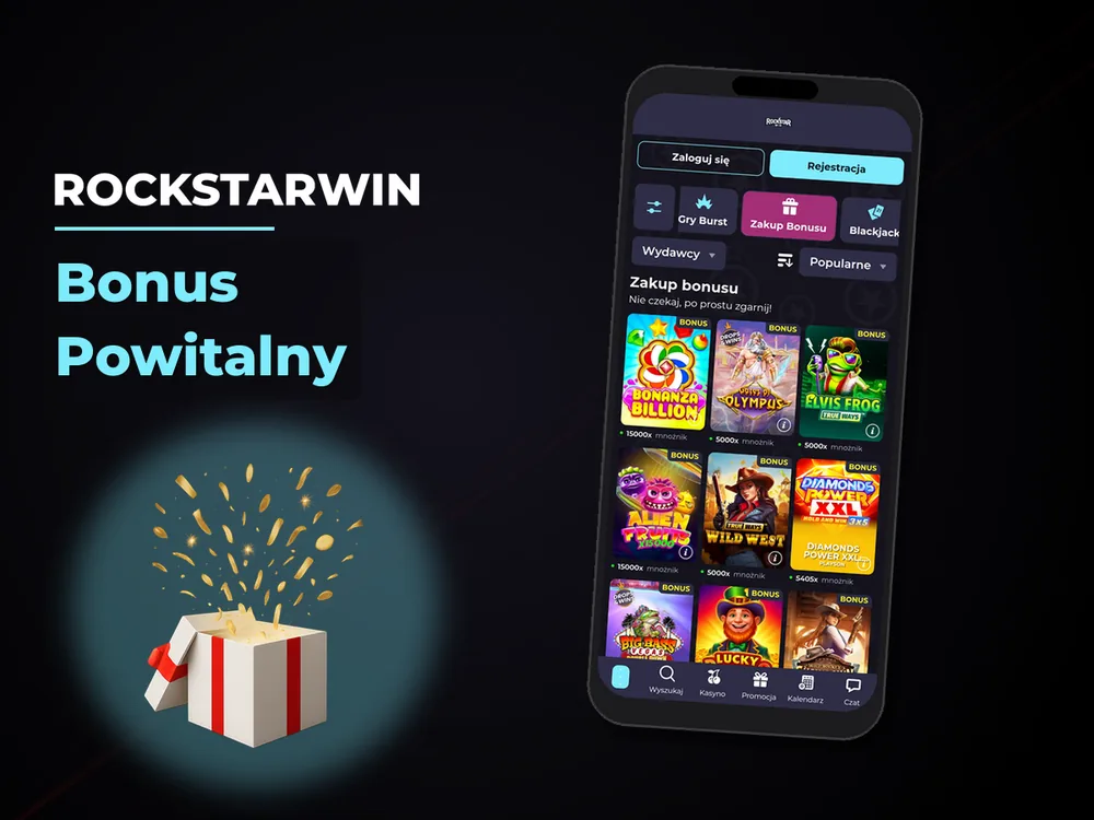 RockstarWin - Bonus Powitalny