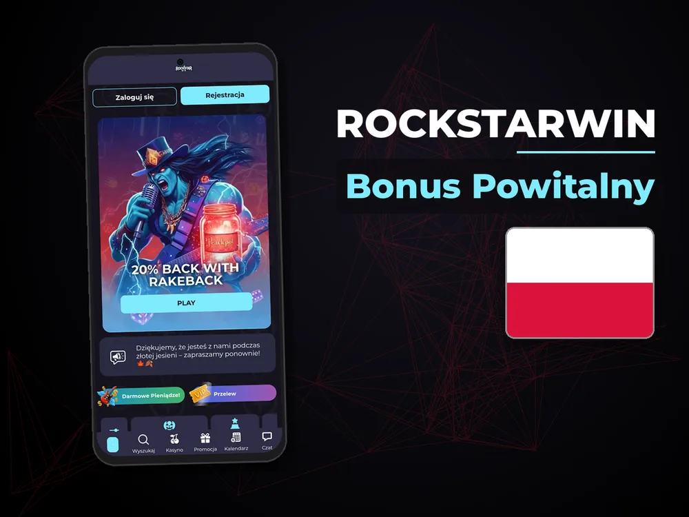 RockstarWin - Bonus Powitalny
