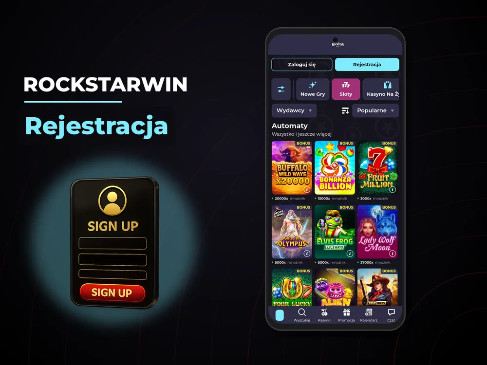 RockstarWin - Rejestracja