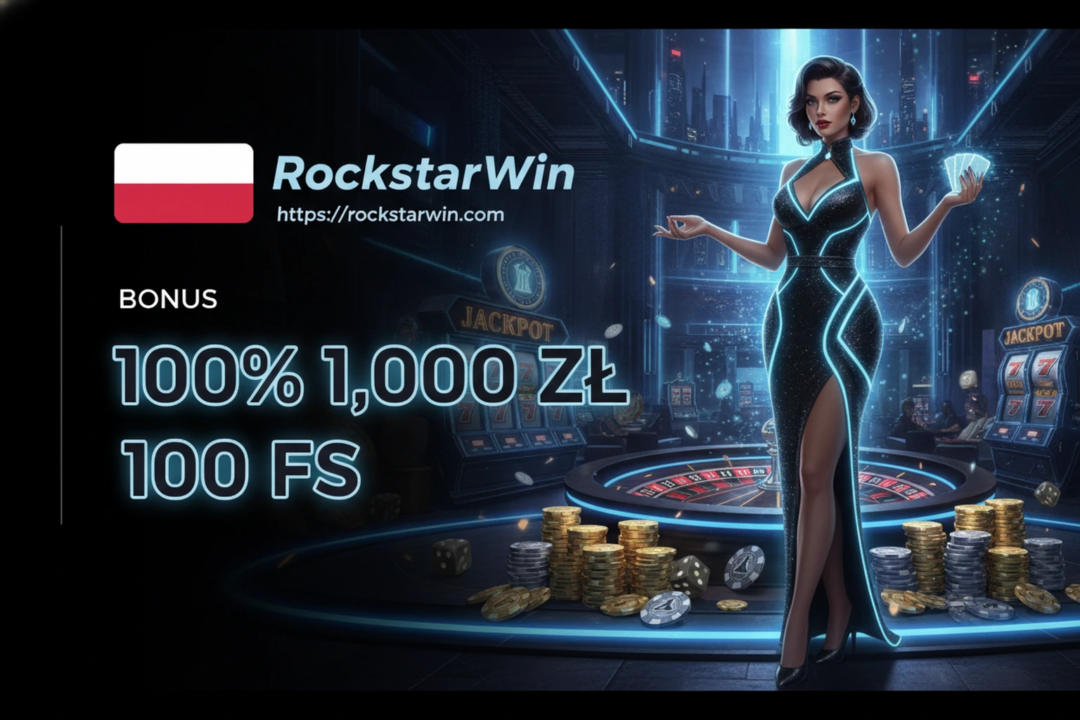 RockstarWin Casino Bonus Powitalny za Rejestrację i Darmowe Spiny